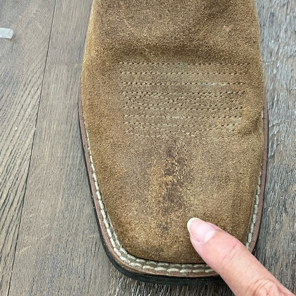 Ariat Youth Stars and Stripes American Flag Leather Cowboy Boots Size 5.5 Men - Picture 12 of 12